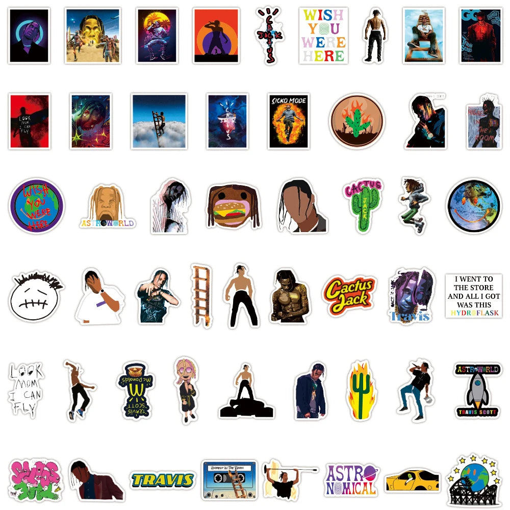 Travis Scott Stickers