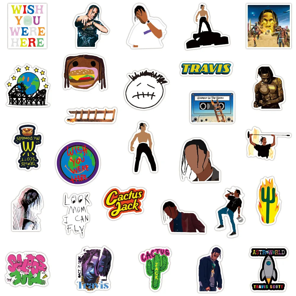 Travis Scott Stickers