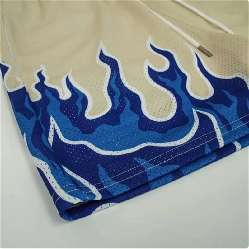 Flame Mesh Shorts