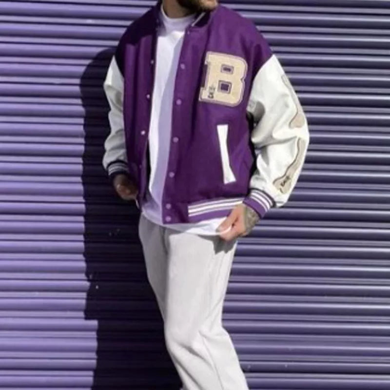 Bone Varsity Jacket