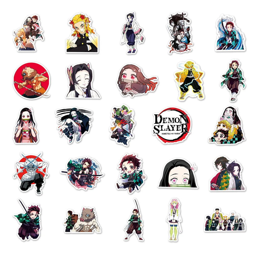 Demon Slayer Stickers