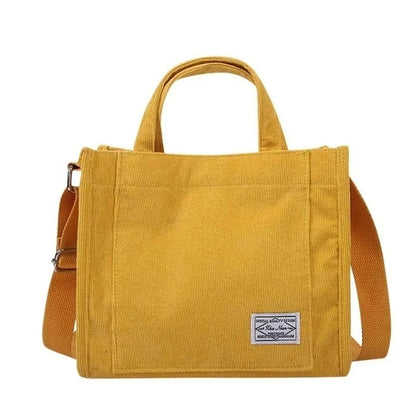 Corduroy Tote Bag