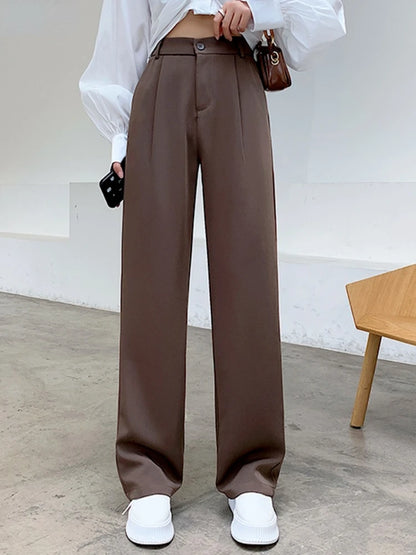 High Waist Wide Leg Pants