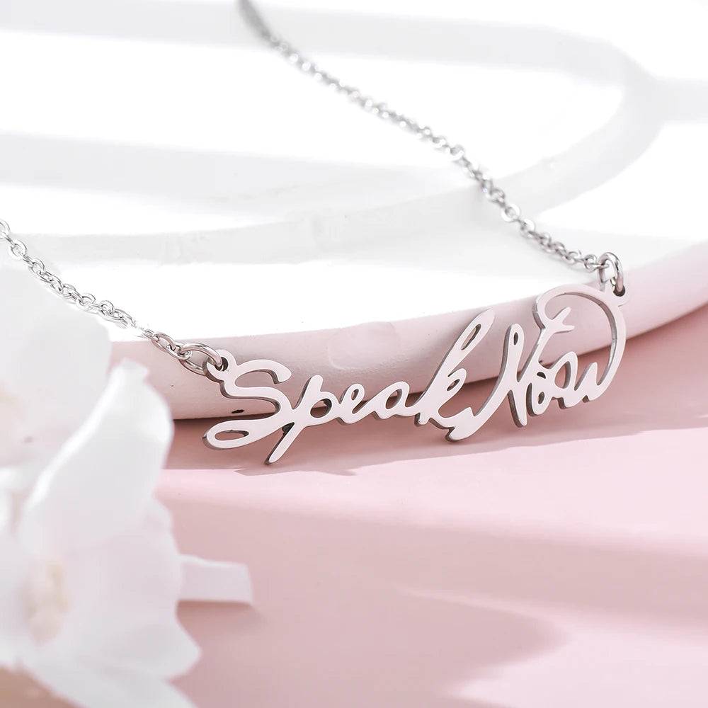 Speak Now Necklace