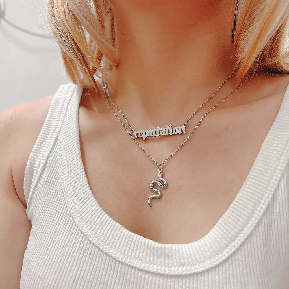 Reputation Snake Necklace