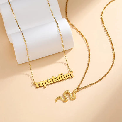 Reputation Snake Necklace