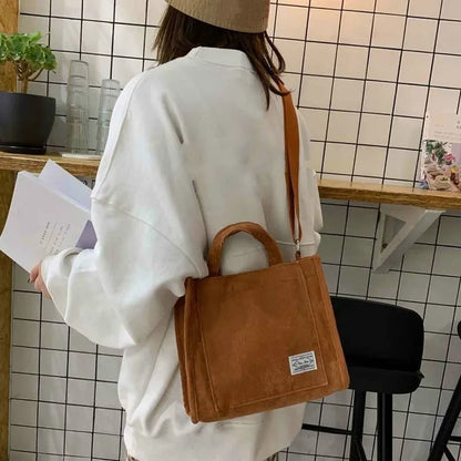 Corduroy Tote Bag