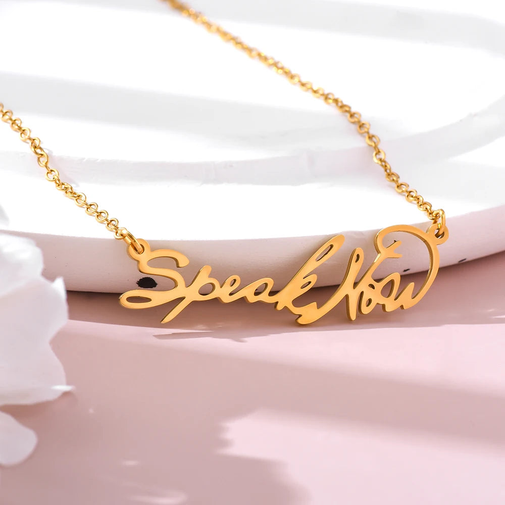 Speak Now Necklace