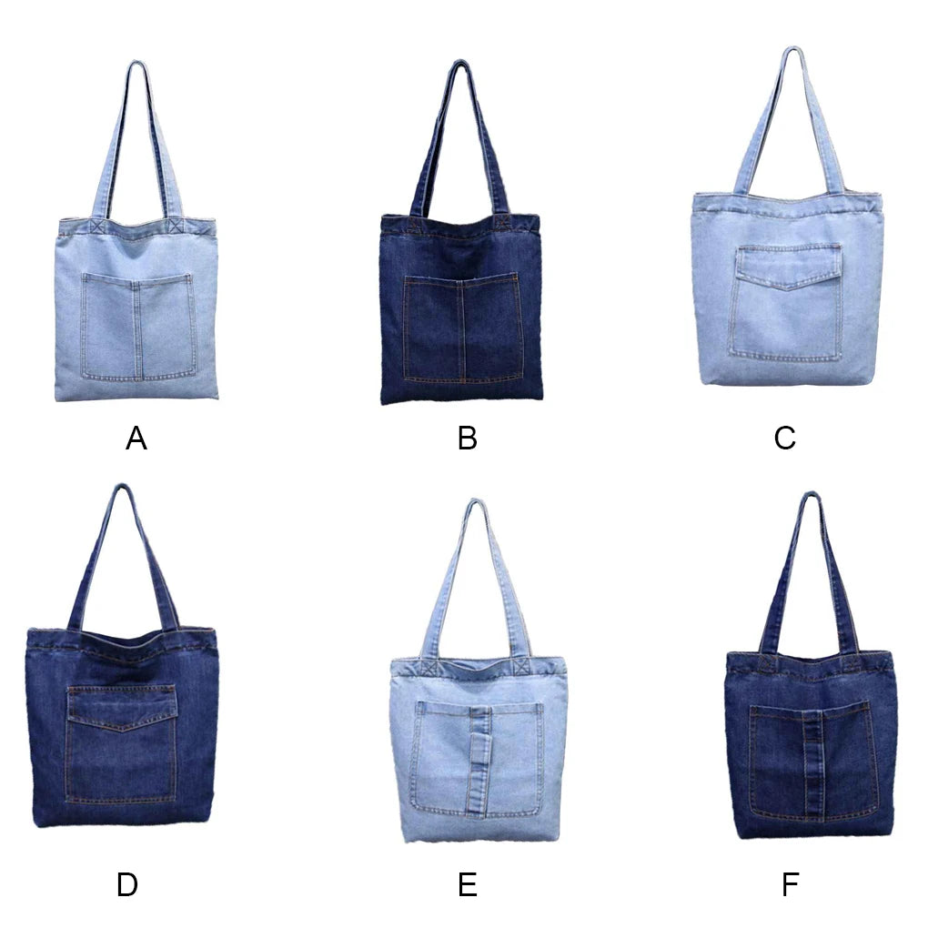 Denim Tote Bag