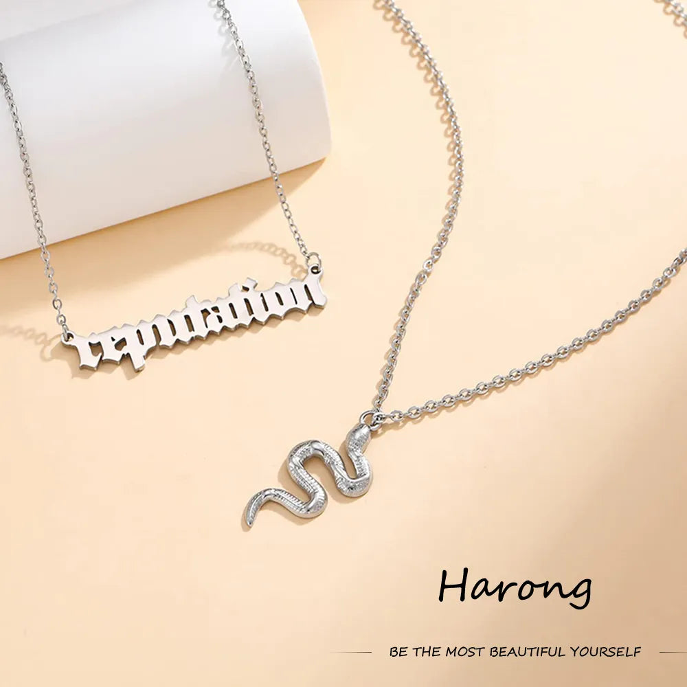 Reputation Snake Necklace